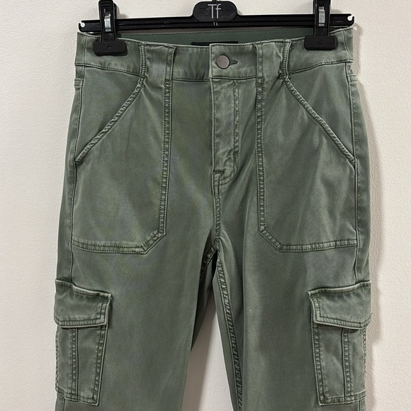 SANCTUARY (27) JEANS Sculpted Hayden Bootcut Pant Dark Spruce Stretch - Size 27 - Picture 9 of 16